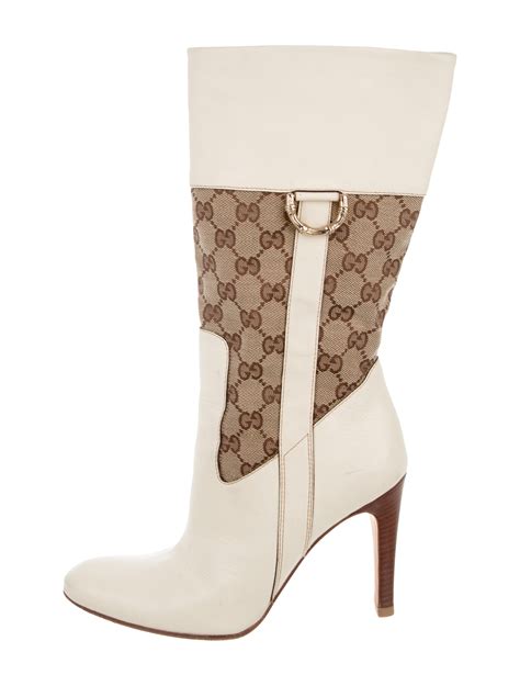 fur gucci boots women|high heel Gucci boots women.